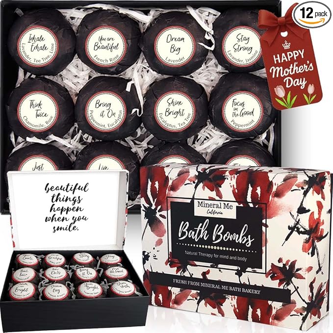 Bath Bombs for Women Relaxing by MineralMeCalifornia