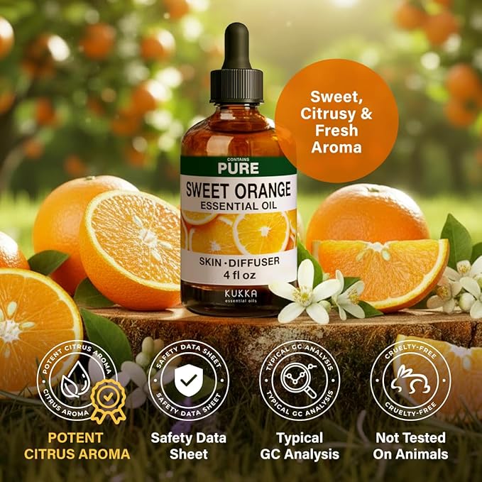 100% Pure Orange Oil - Image 6