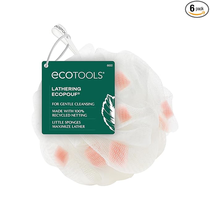 EcoTools Lathering EcoPouf, Loofah Infused by EcoTools