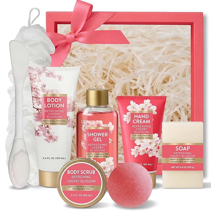 Spa Luxetique Gifts for Women 8pcs Bath and Body Works Gift Set for Women by SPALUXETIQUEWORLD