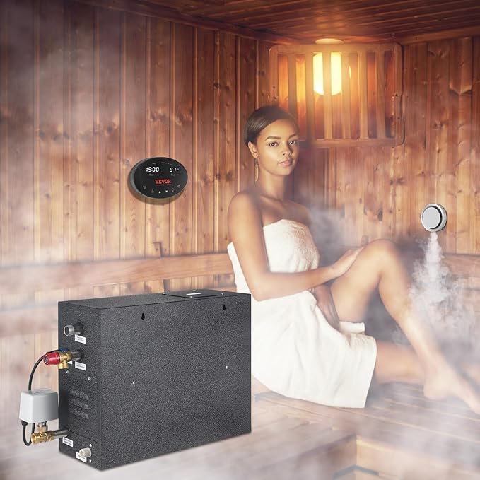 VEVOR Steam Shower Generator, 12 kW, Segmented Heating System - Image 8