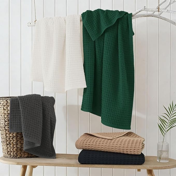 Jacquotha Waffle Bath Towels 2-Piece - Image 9