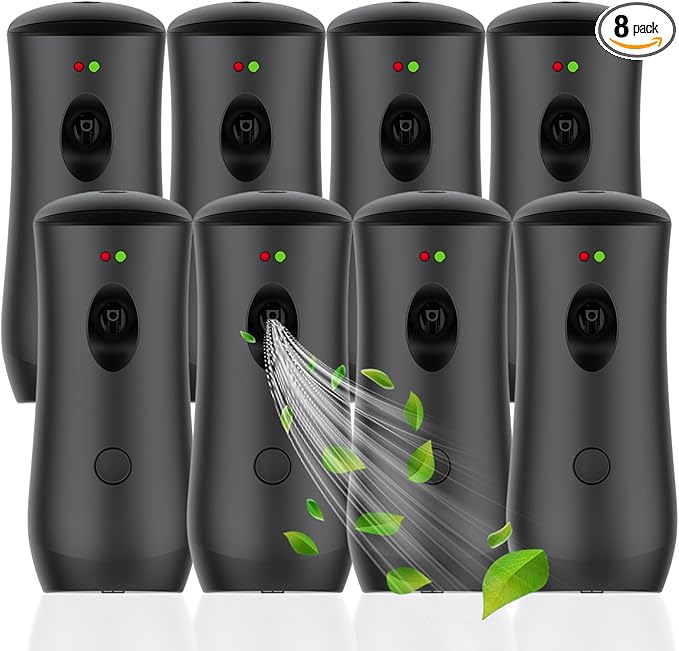 Automatic Air Freshener Spray Dispenser, Free Standing or Wall Mounted by DZUEKOMI