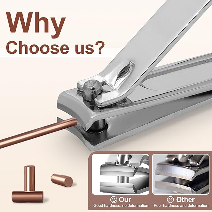 Premium Stainless Steel Nail Clippers Set - Image 5
