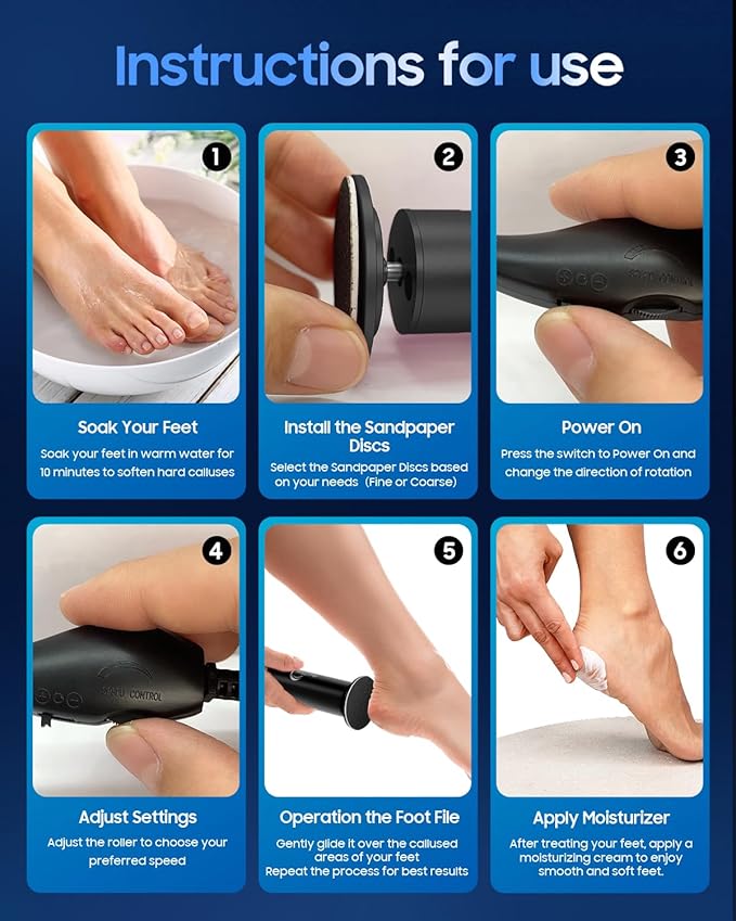 HayZBao Electric Foot Callus Remover - Image 9