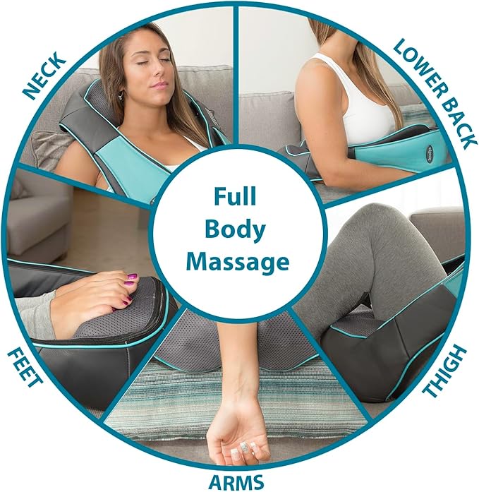 InvoSpa Shiatsu Neck and Back Massager - Image 4