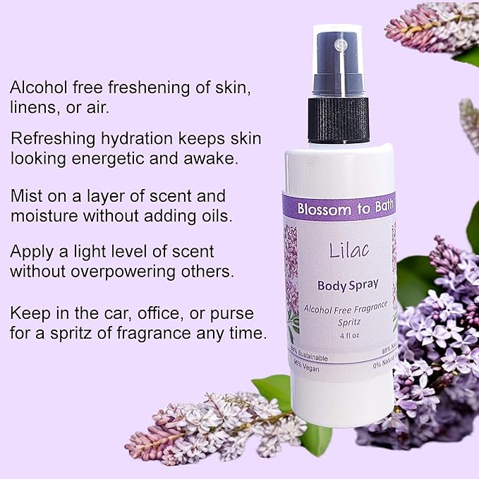Blossom to Bath Lilac Body Spray - Image 3