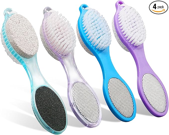 4-Pack 4 in 1 Pedicure Tool Callus Remover by Fangze
