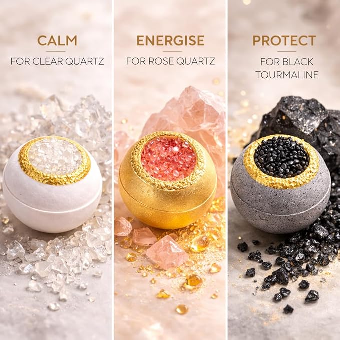 Crystal Luxe Bath Bomb Gift Set - Image 7