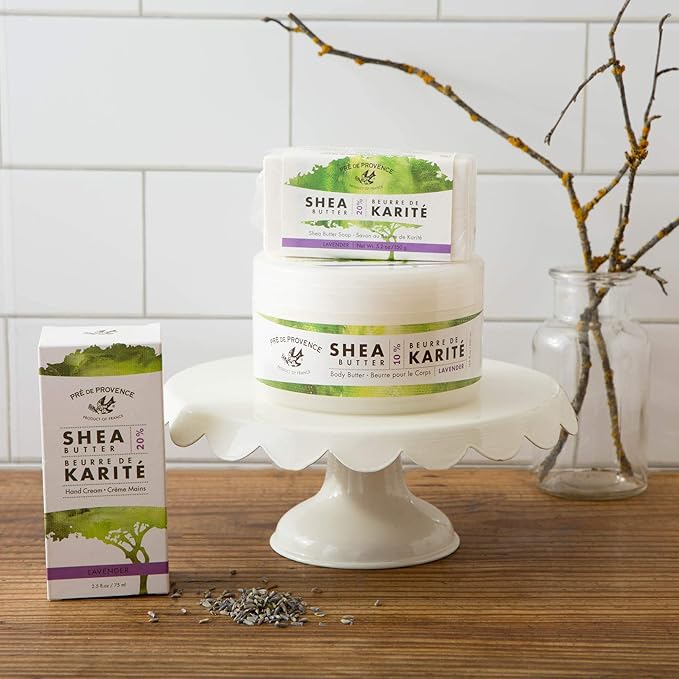 Pre de Provence Beurre De Karité Moisturizing Collection, Shea Butter Enriched - Image 5