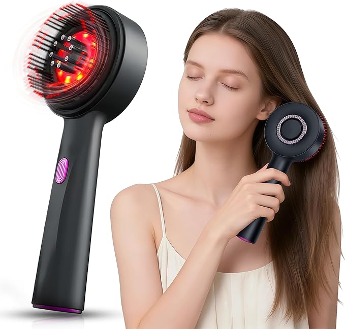 3-in-1 Rechargeable Scalp Massager Hair Growth Oil Applicator, Gentle by Unknown