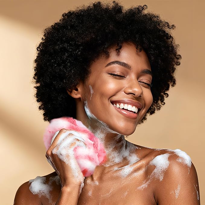 African Net Sponge Set -Premium Exfoliating Bath Scrubber - Image 7