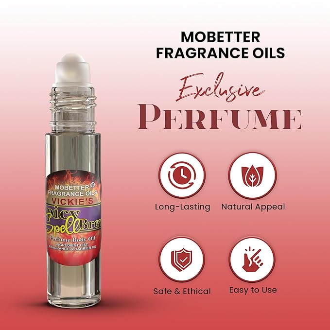 MOBETTER FRAGRANCE OILS Vickies Spicy Spell Brew Perfume Women Body Oil 10ml - Image 2