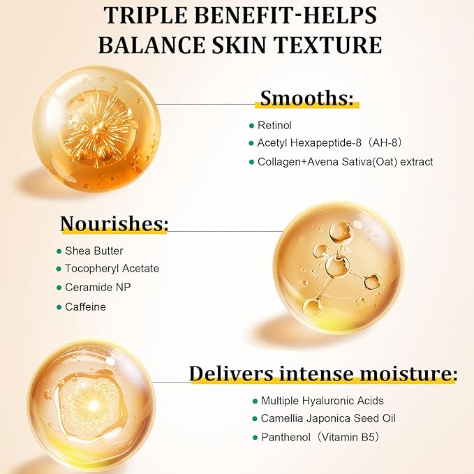 Neck Creams for Tightening and Firming-Retinol Moisturizer Anti Aging Wrinkle - Image 3