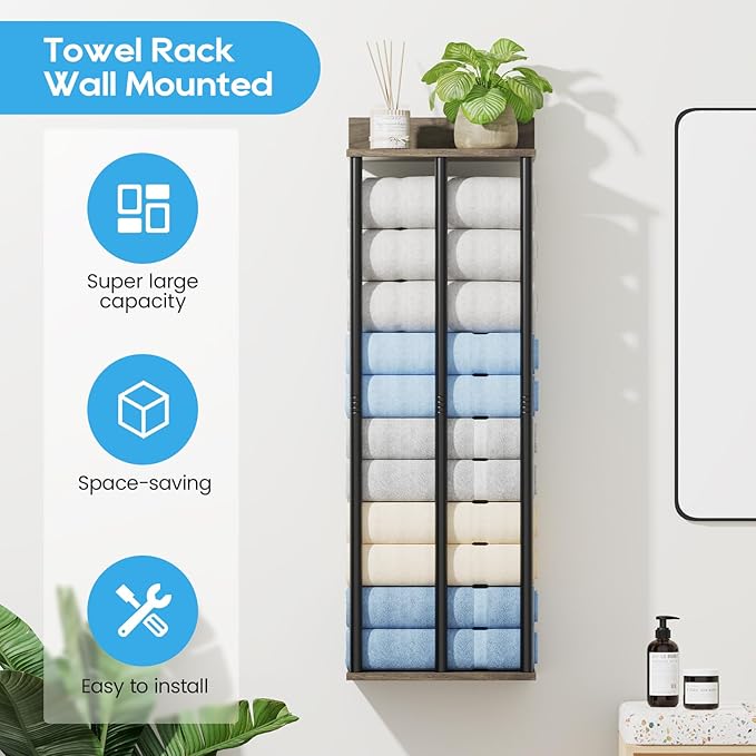 Towel Racks for Bathroom Wall Mounted - Image 7