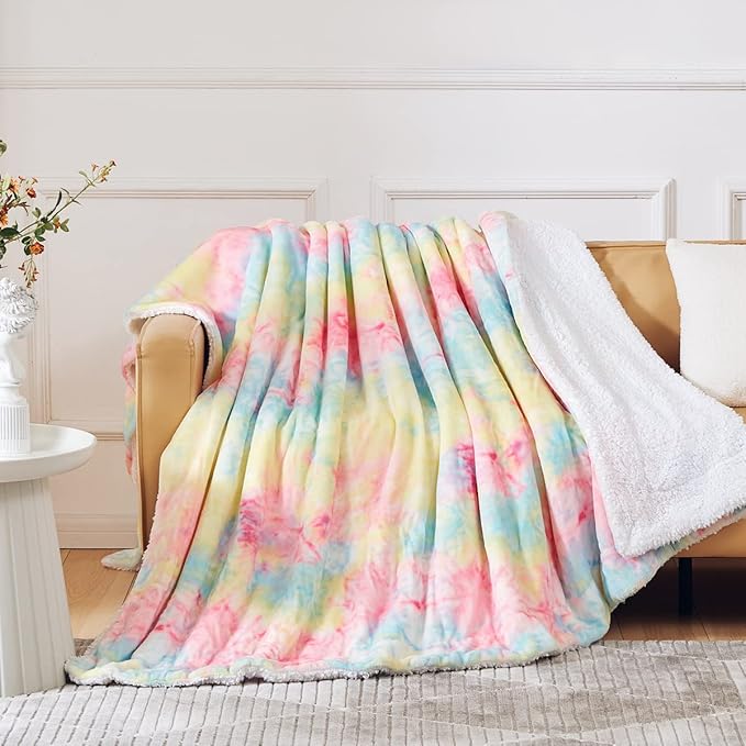 KAWAHOME Sherpa Fleece Queen Size Blanket - Image 4