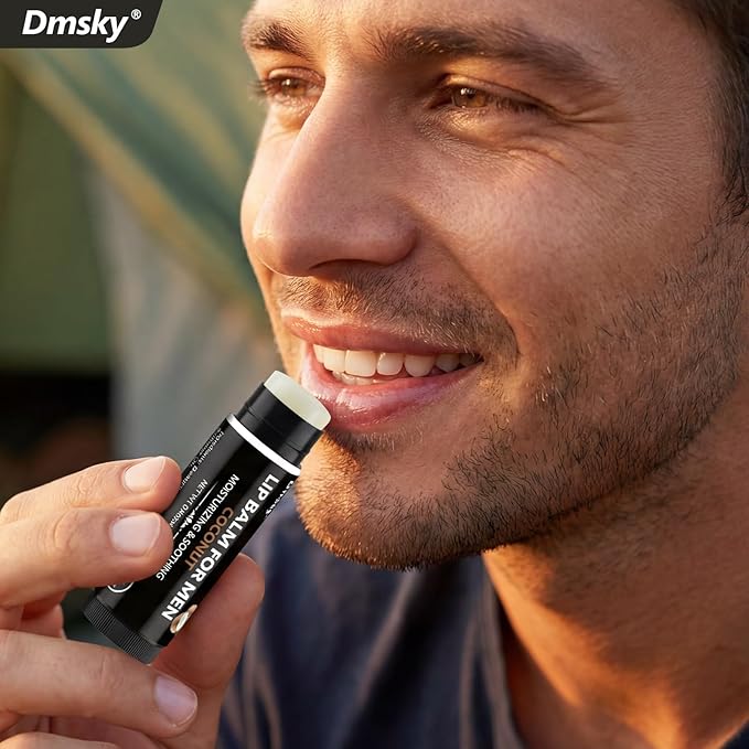 10 Pack Lip Balm for Men, Hydrating Natural Chapstick Bulk Vitamin E and Beeswax - Image 7