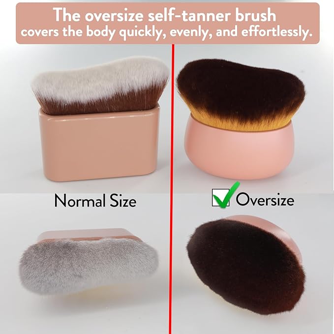 Oversize Self Tanner Brush, Kabuki Brush - Image 7