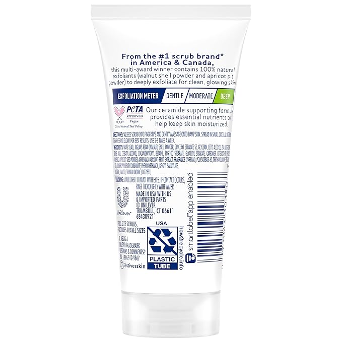St. Ives Apricot Scrub Exfoliant, Travel-Size – Fresh Skin Exfoliating Apricot - Image 2