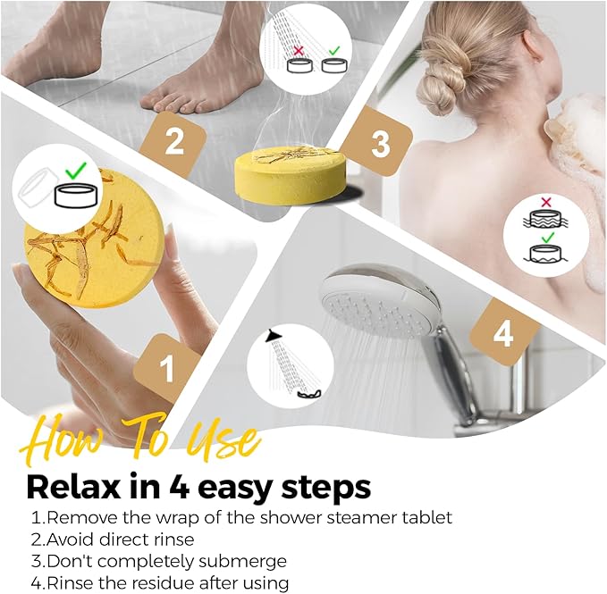SWCANDY Shower Steamers Aromatherapy Birthday Gifts - Image 7