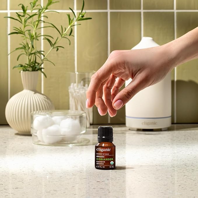 Cliganic Organic Coriander Seed Essential Oil, 100% Pure Natural - Image 7