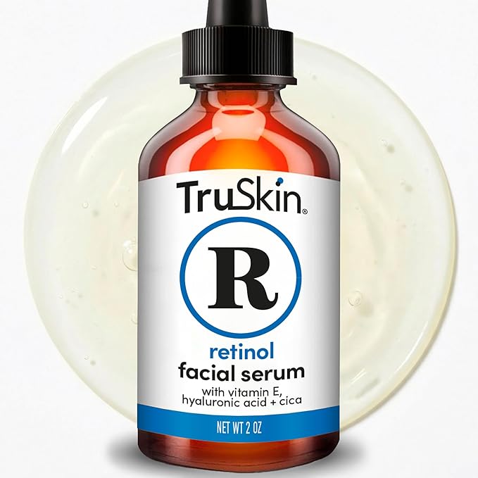 TruSkin Retinol Serum for Face – Gentle, Skin Friendly Anti-Aging Retinoid by TruSkin