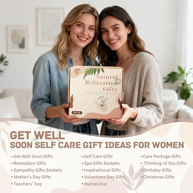 Birthday Gift for Women, Get Well Soon Self Care Package, Unique Spa Gift - Image 8