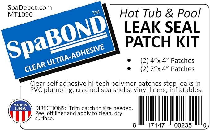 Hot Tub & Pool Leak Seal Patch Kit - Image 8