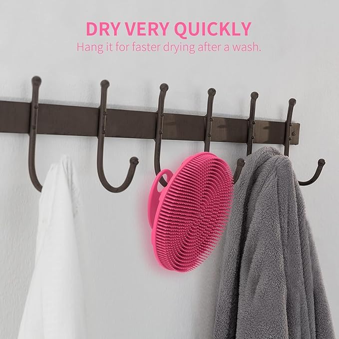 Silicone Body Scrubber 2 Pack, BEAUTAIL Shower Bath Scrubber, More Hygienic - Image 5
