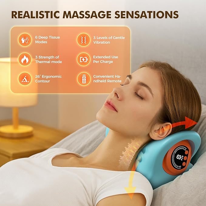 Neck Massager 2026 New Upgrade 3 in 1 Portable Massager - Image 4