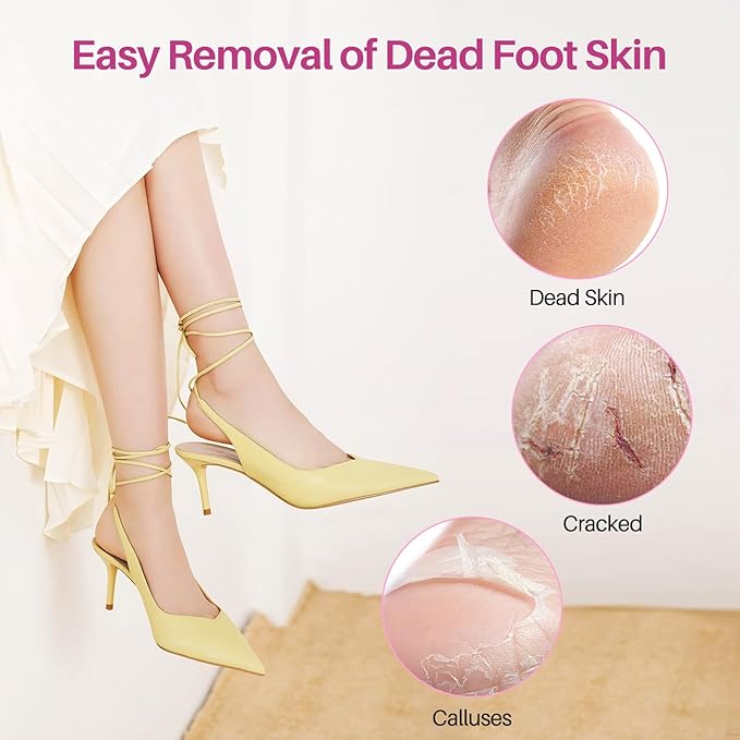 Replaceable Sandpaper for Electric Foot File: 120 Pcs/2 Box Feet Grinder for - Image 4