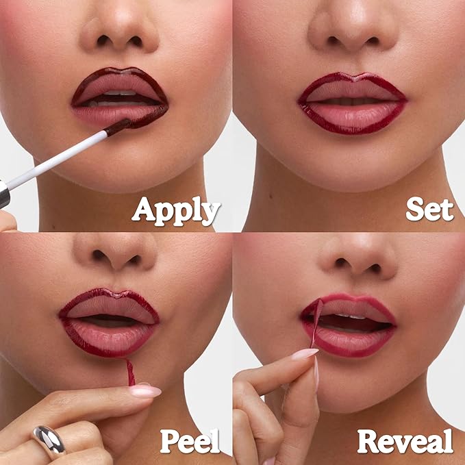 Sacheu Lip Liner STAY-N Peel Off Lip Stain — Long Lasting Waterproof Lip Tint - Image 5