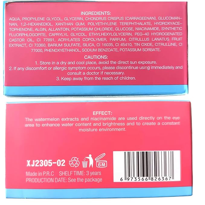 Elitzia Eye Patches Eye Masks Skin Care Under Eye Mask 30 Pairs Hydrogel - Image 8