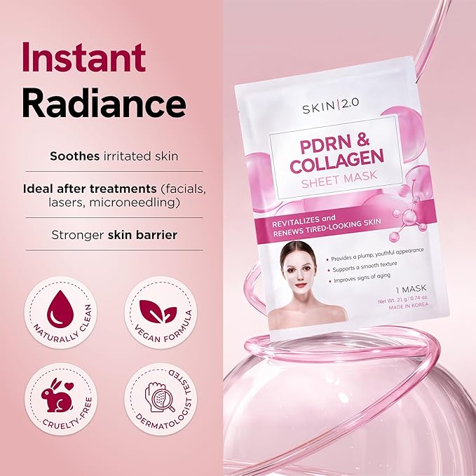 Skin 2.0 Salmon DNA PDRN Face Mask - Image 4