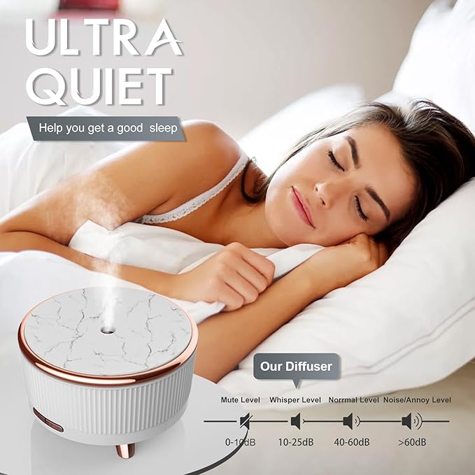 Diffusers for Essential Oils Large Room, 500ml Aromatherapy Diffuser Cool Mist - Image 4