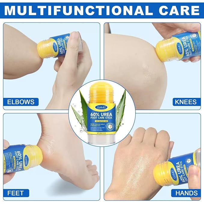 60% Urea Cream Stick plus 2% Salicylic Acid, Maximum Strength Urea Foot Cream - Image 6