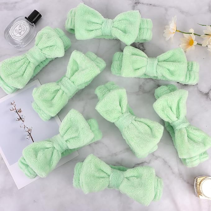 Ondder Green Spa Terry Cloth Skincare Headbands - Image 7