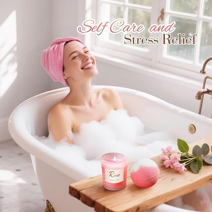 Teacher Appreciation Gifts: Eletorot Spa Relaxation Baskets Set, Valentines Day - Image 3