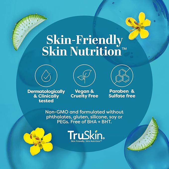 TruSkin Hyaluronic Acid Serum for Face – 7 Ultra-Hydrating Ingredients – - Image 7