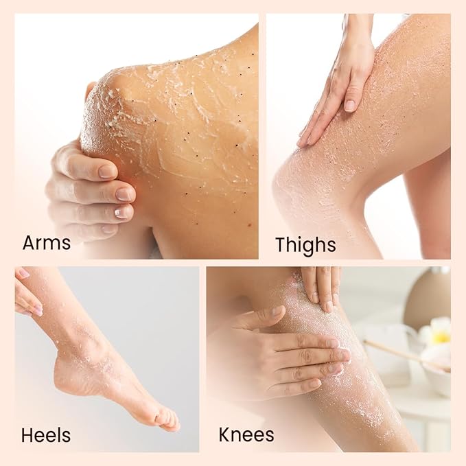 Shea Butter Body & Foot Scrub | Gentle and Nourishing Moisturizing Shea Butter - Image 6