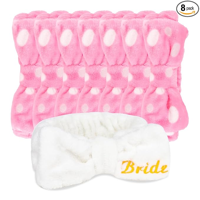 CIEHER Spa Headbands for Bachelorette Party Favors, Bachelorette Gifts for by CIEHER
