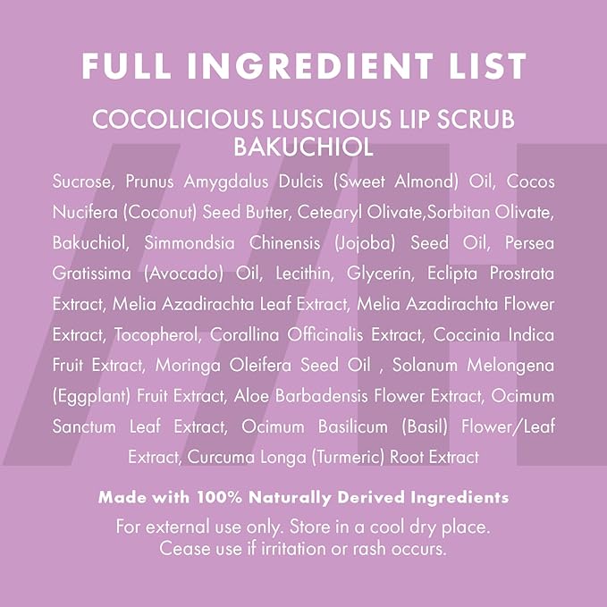Handmade Heroes Bakuchiol Lip Scrub 1 fl oz Deep Conditioning Lip Plumper Helps - Image 5
