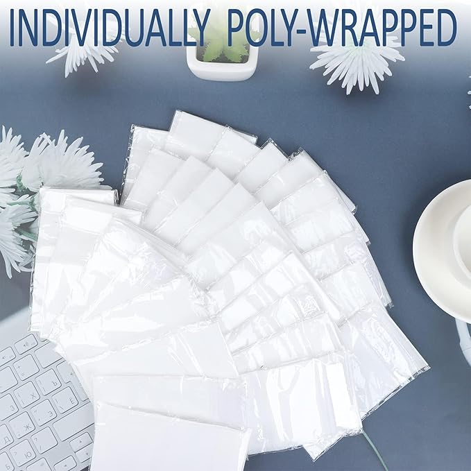 128 Pieces Disposable Spa Facial Headbands Stretch Non-Woven Facial Headband - Image 3