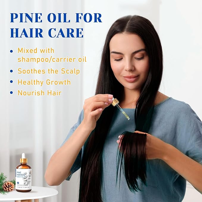HIQILI 100ML Pine Essential Oil, 100% Pure Natural Premium Quality, - Image 4