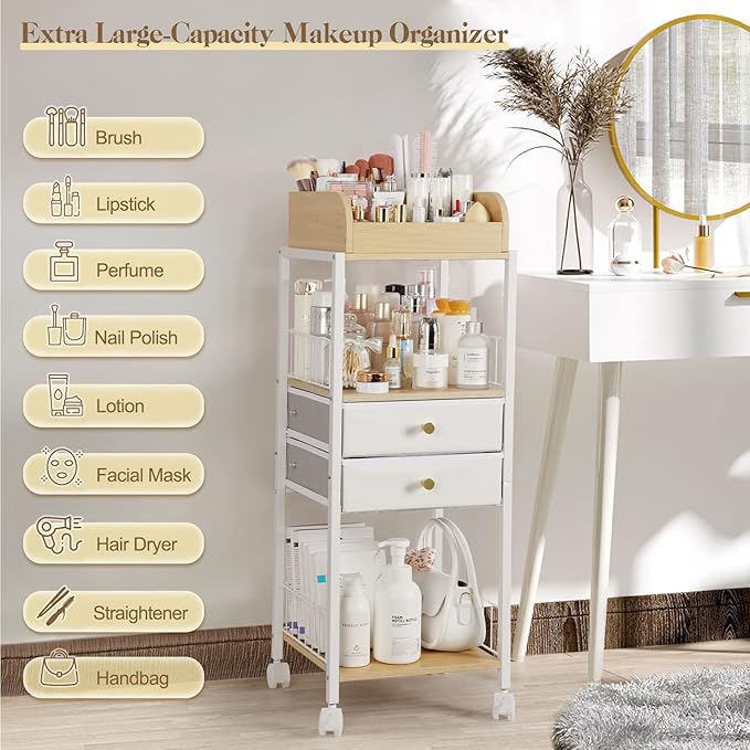 Makeup Organizer, Floor Skincare Organizers, Make Up Organizers and Storage - Image 3