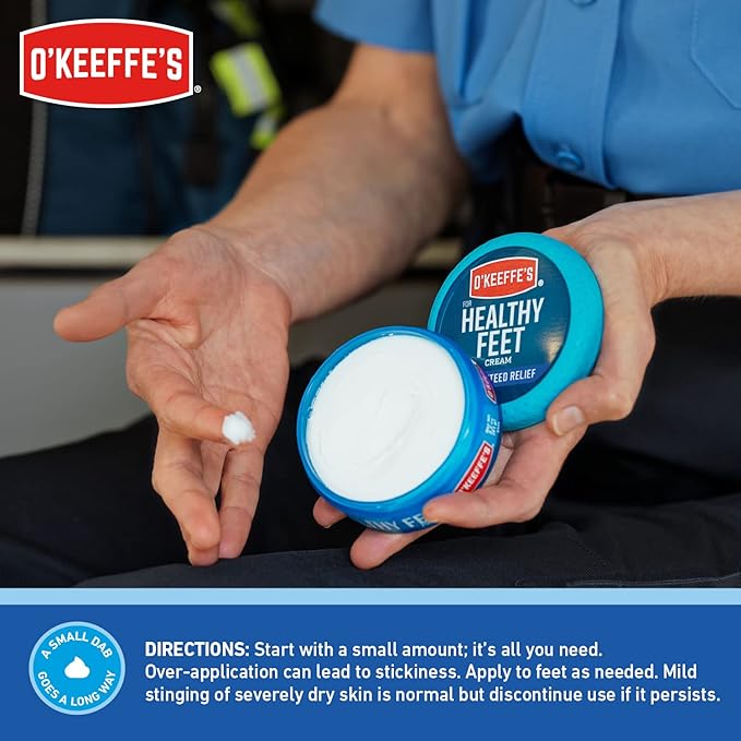 O'Keeffe's for Healthy Feet Foot Cream; Guaranteed Relief for Extremely Dry; - Image 7