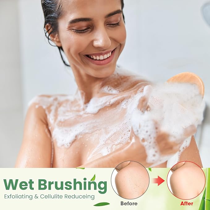 Gejoy 30 Pcs Dry Brushing Body Brush - Image 7