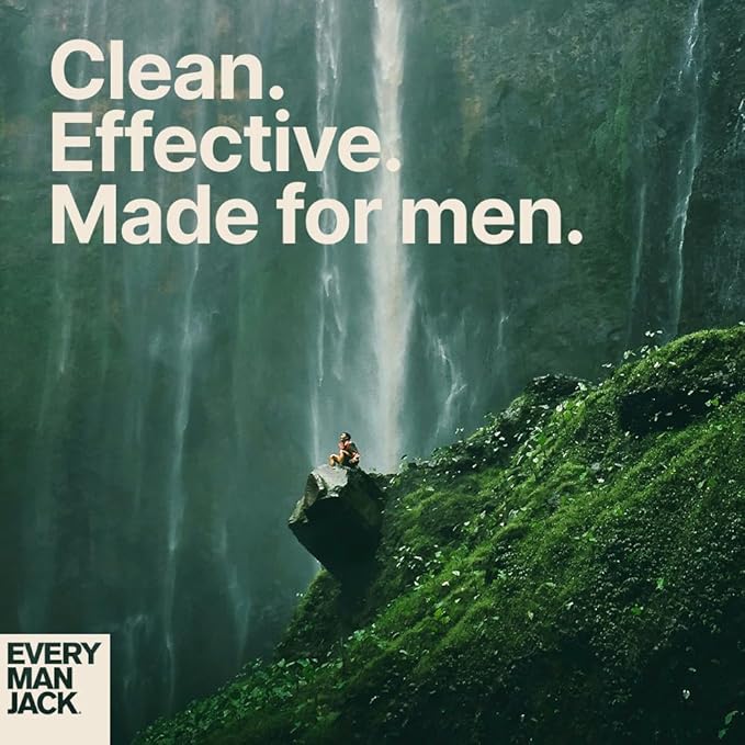 Every Man Jack Amber + Sandalwood Hydrating Mens 3-in-1 All Over Wash - Image 7