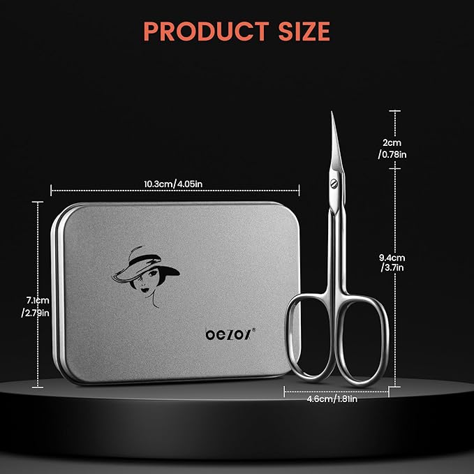 BEZOX Curved Cuticle Scissors - Image 2