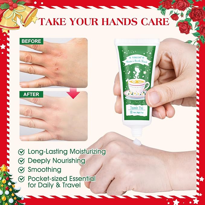 VISCOO 120 Sets Christmas Hand Cream Gift Set - Image 4